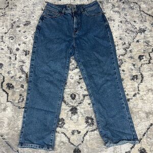 New Look Hannah Straight Leg Ankle Grazer Jeans Women’s 8 Blue Denim